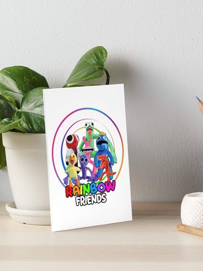 Rainbow Friends Chapter Two  Art Board Print for Sale by