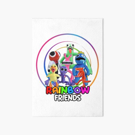 Rainbow Friends Blue (Friendly)  Art Print for Sale by shifflette1