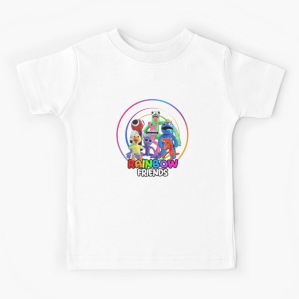 rainbow friends chapter 2 rainbow friends fnf rainbow friends roblox rainbow  friends animation rainb(4) Kids T-Shirt for Sale by marchand45