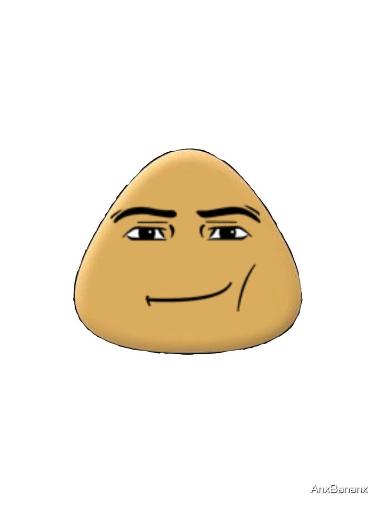 Pou Roblox Face Sticker for Sale by Kirboos