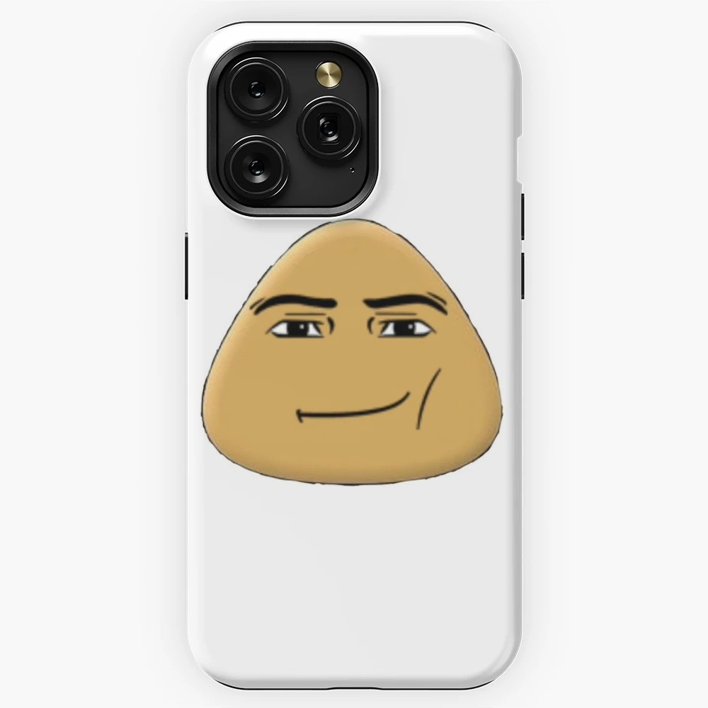 Man faced Pou | iPhone Case