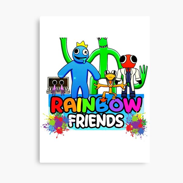 Balloons Friends Birthday Decorations Roblox Rainbow Friends Birthday  Background Rainbow Friends Party Decorations Rainbow Friends Photo Backdrop