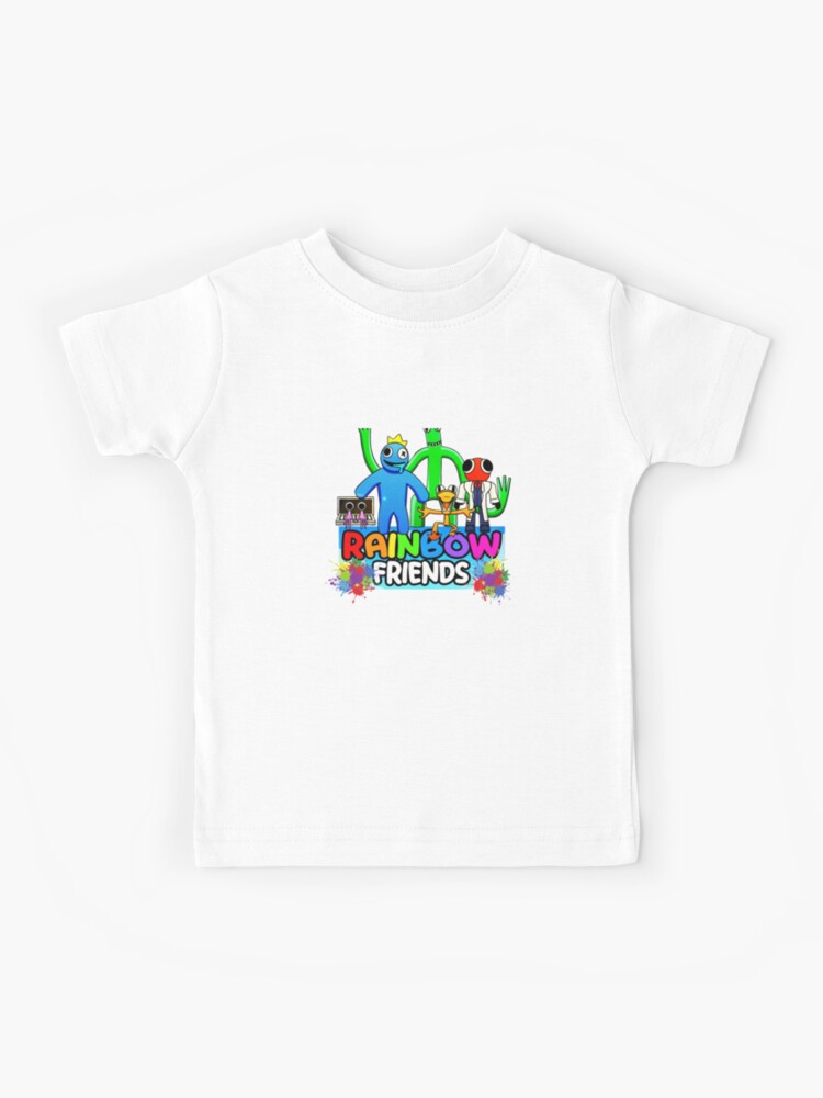 Kids Rainbow Friends Shirt Blue