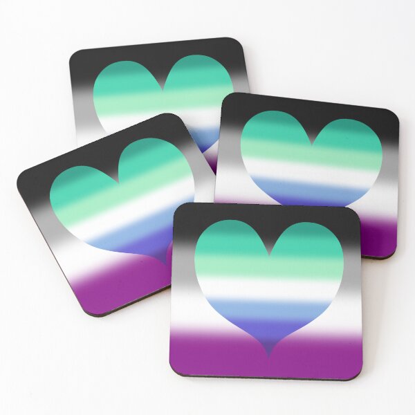 Item preview, Gradient Asexual Gay Male Homoromantic Pride Flag designed and sold by Sum-Thangs.