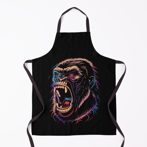 Item preview, Colorful angry Gorilla designed and sold by Gerald Waters.