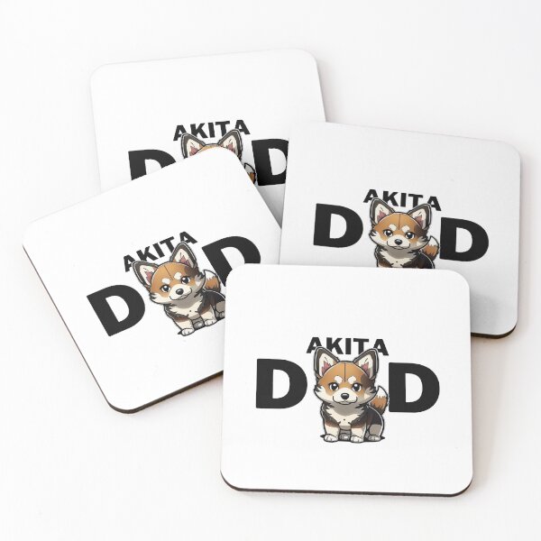Item preview, Akita Dog Dad designed and sold by TheWildFlix.