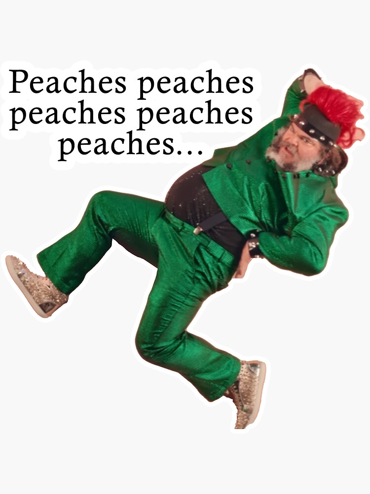 Jack Black Peaches Costume DIY -  Blog
