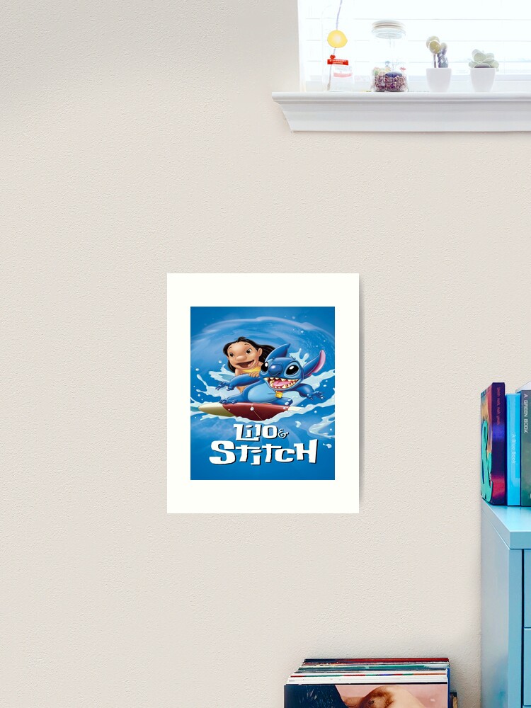 lilo and stitch Art Print for Sale by trinkleintelle