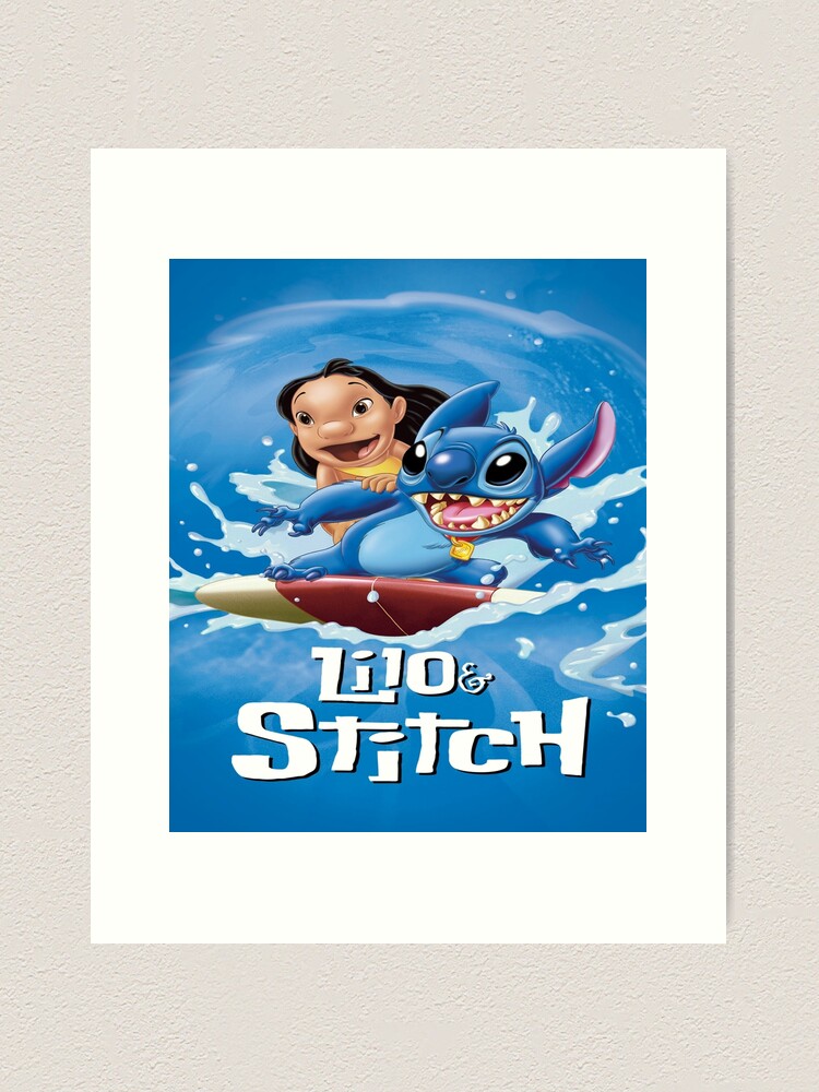 lilo and stitch Art Print for Sale by trinkleintelle