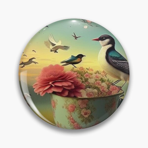 Artikelvorschau, TeaCup Birds entworfen und verkauft von BiancaDPetals.