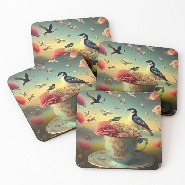 Artikelvorschau, TeaCup Birds entworfen und verkauft von BiancaDPetals.