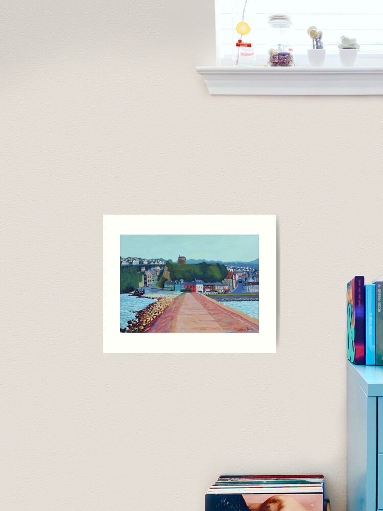 Thumbnail 2 of 3, Art Print, Howth from East Pier, Ireland designed and sold by eolai.