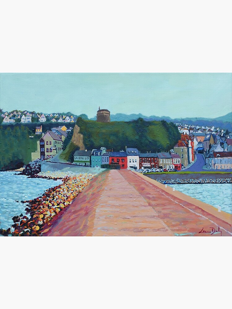 Thumbnail 3 of 3, Art Print, Howth from East Pier, Ireland designed and sold by eolai.