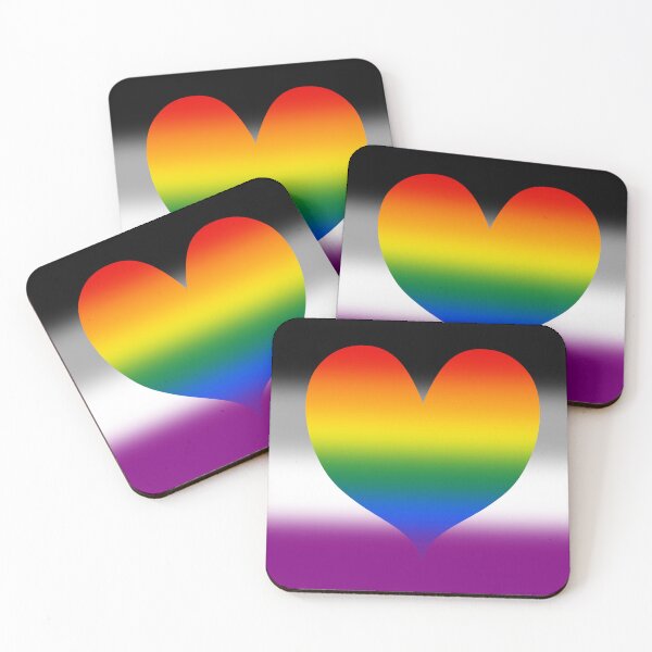 Item preview, Gradient Asexual Homoromantic Gay Rainbow Pride Flag designed and sold by Sum-Thangs.