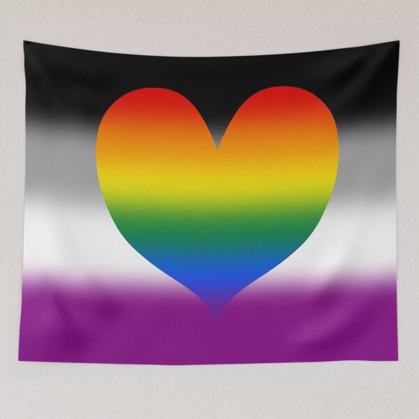 Item preview, Gradient Asexual Homoromantic Gay Rainbow Pride Flag designed and sold by Sum-Thangs.