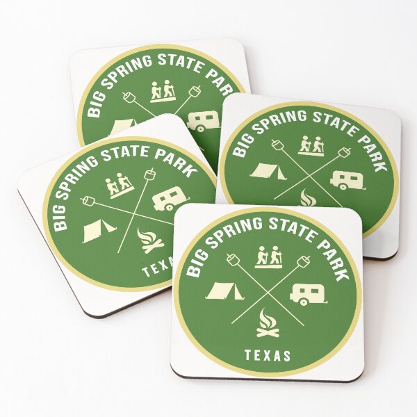 Item preview, Big Spring State Park Texas Heraldic Logo designed and sold by VanyaKar.