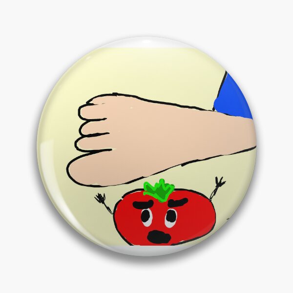 Item preview, Stepping a tomato designed and sold by TheChopchopShop.