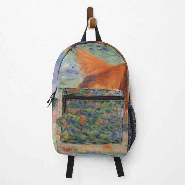 Item preview, Claude Monet Art Remake Design Art Monet Water Lillies Cute Dog designed and sold by CandyDroidMerch.