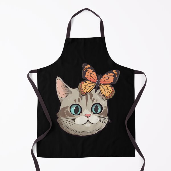 Item preview, Funny Cat with Butterfly designed and sold by Zoondertt.