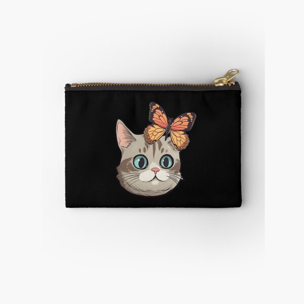Item preview, Funny Cat with Butterfly designed and sold by Zoondertt.