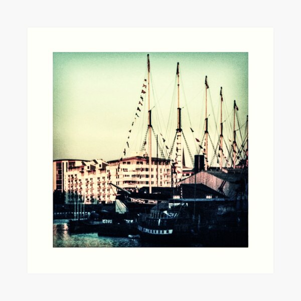 Bristol Docks and SS Great Britain Art Print