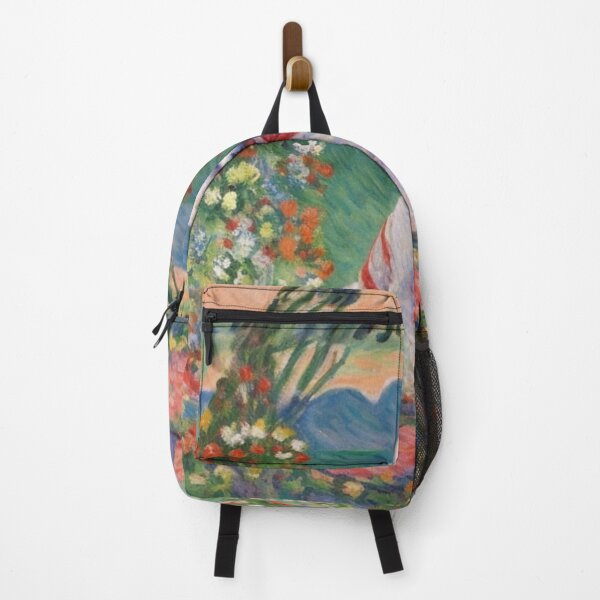 Item preview, Claude Monet Art Remake Design Art Monet Water Lillies Cute Dog designed and sold by CandyDroidMerch.