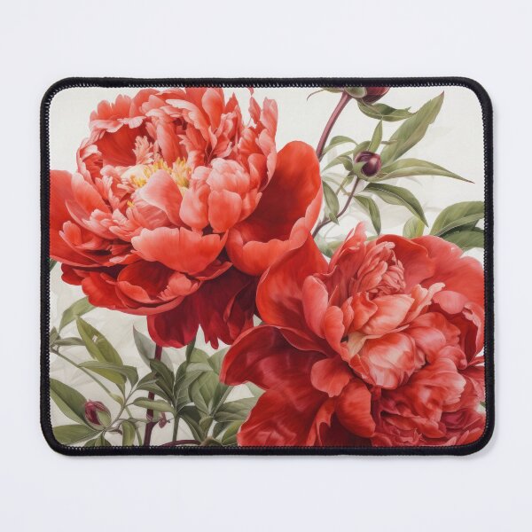 Item preview, Red Peonies designed and sold by Vanover Designs.