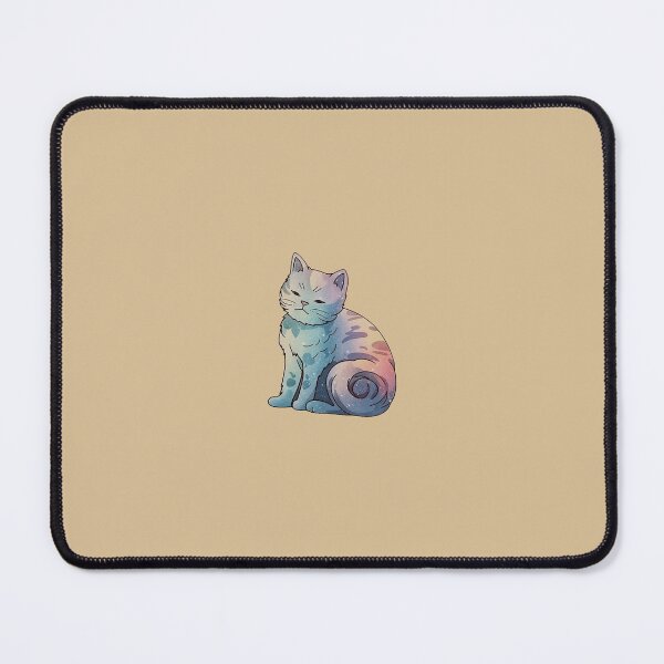 Item preview, Space Kitten in Abstract Fluffy Delight designed and sold by StickersLT.
