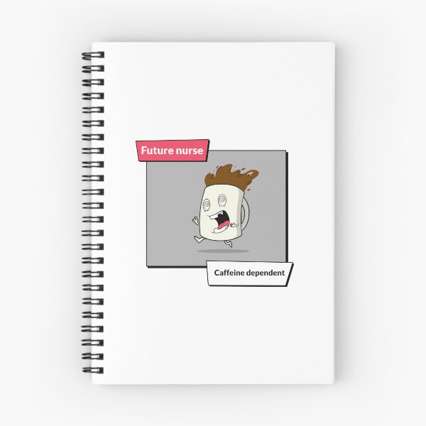 Item preview, Future Nurse, Caffeine Dependent designed and sold by Winter--Flowers.