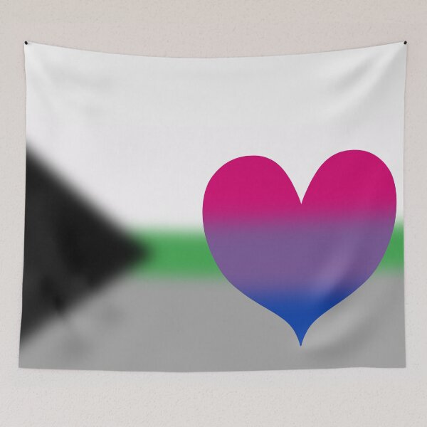 Item preview, Gradient Demi-Biromantic Pride Flag designed and sold by Sum-Thangs.