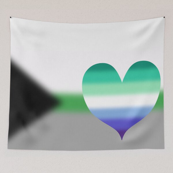 Item preview, Gradient Demi-Homoromantic Gay Male Pride Flag designed and sold by Sum-Thangs.