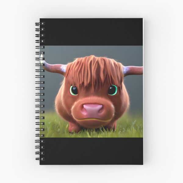 Item preview, Angus the Highland Cow designed and sold by Rotten-Prints.