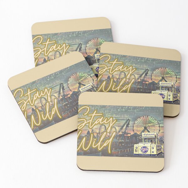 Item preview, Stay Wild Wildwood Boardwalk Tramcar designed and sold by AlpacaSmokes.