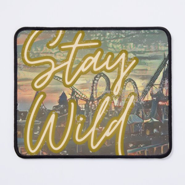 Item preview, Stay Wild Wildwood Boardwalk Tramcar designed and sold by AlpacaSmokes.