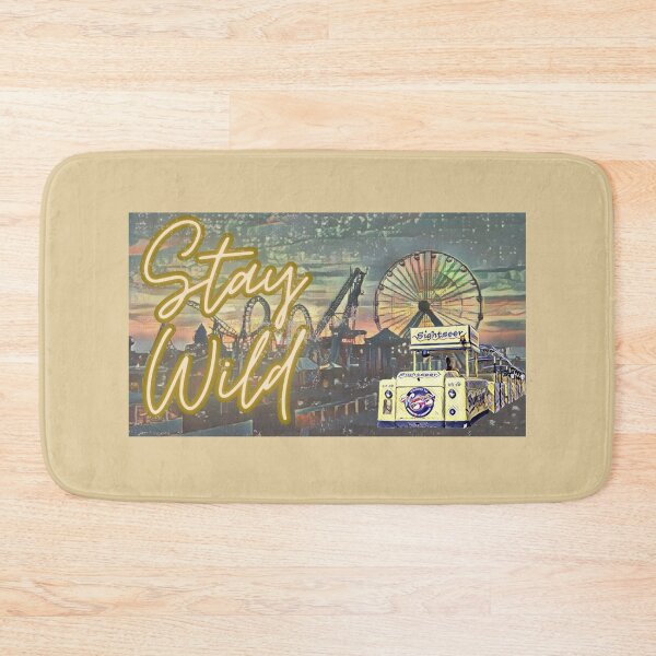 Item preview, Stay Wild Wildwood Boardwalk Tramcar designed and sold by AlpacaSmokes.