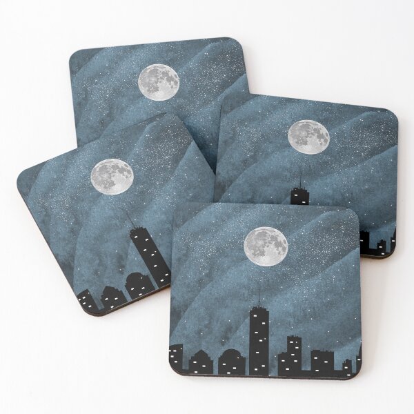 Item preview, city during the night designed and sold by AgnesTemplates.