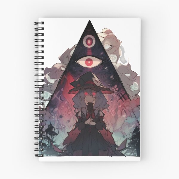 Item preview, Anime Witch with the All seeing eye designed and sold by Digital-Space.