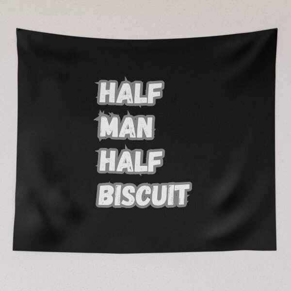 Item preview, Half Man Half Biscuit a great classic T-shirt . designed and sold by Eggplant-Shop.
