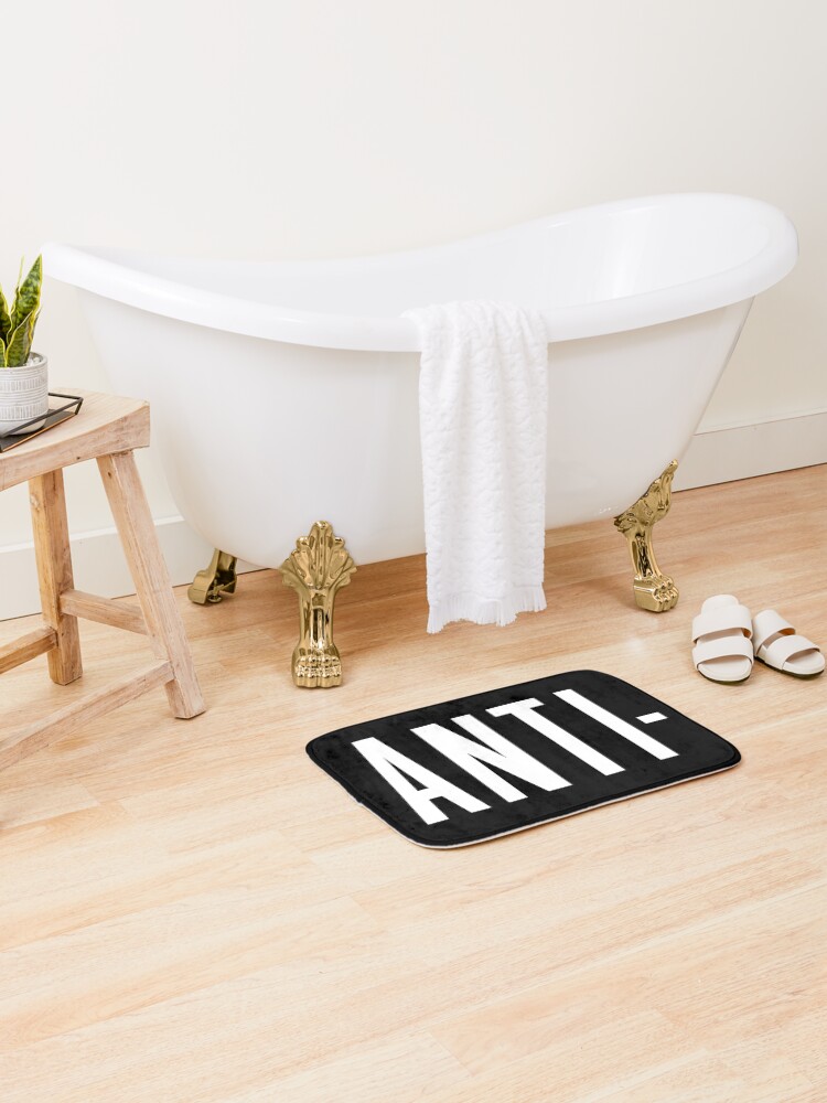 Thumbnail 2 of 6, Bath Mat, Anti Records designed and sold by RuthMMoore.