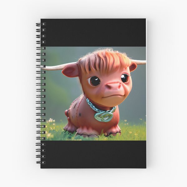 Item preview, Brawny the Highland Cow designed and sold by Rotten-Prints.