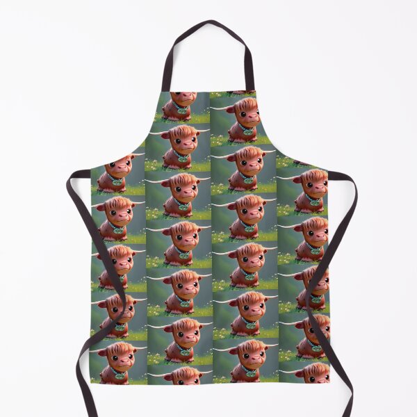 Item preview, Brawny the Highland Cow designed and sold by Rotten-Prints.