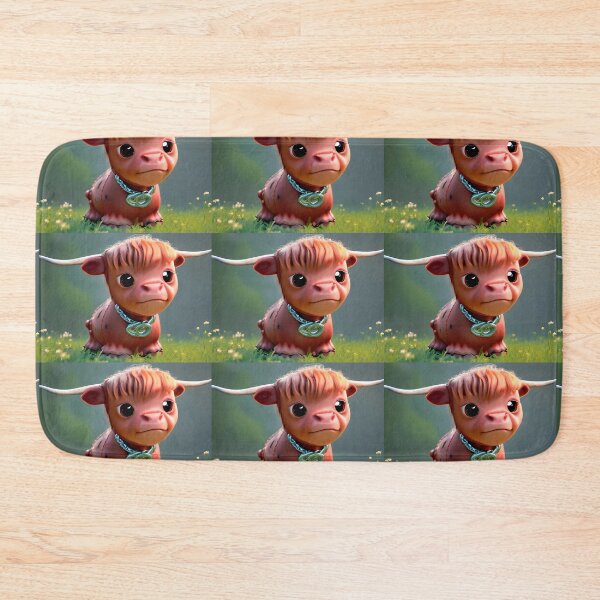 Item preview, Brawny the Highland Cow designed and sold by Rotten-Prints.