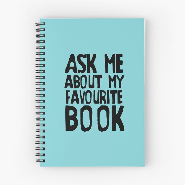 Item preview, Ask me about my favourite book, black, bookworm slogan designed and sold by ArtPau.