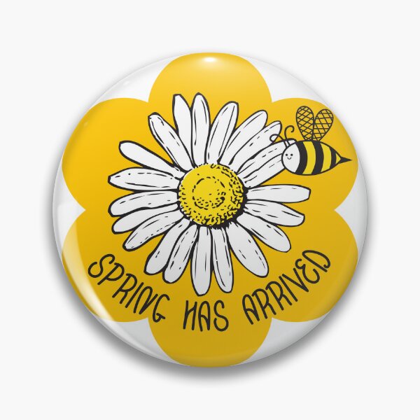 Item preview, Spring Has Arrived Daisy and Bee designed and sold by MadfishDesigns.