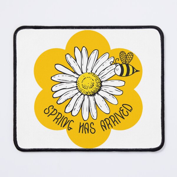 Item preview, Spring Has Arrived Daisy and Bee designed and sold by MadfishDesigns.