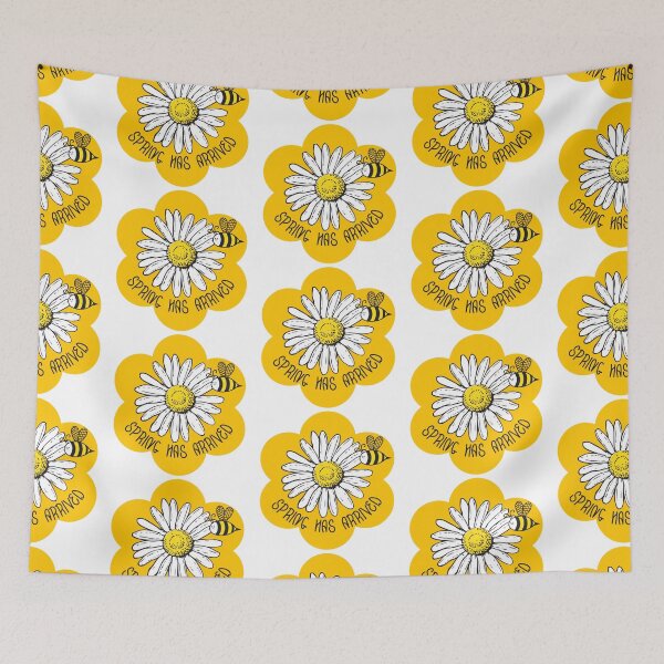 Item preview, Spring Has Arrived Daisy and Bee designed and sold by MadfishDesigns.