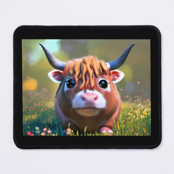 Item preview, Fergus the Highland Cow designed and sold by Rotten-Prints.