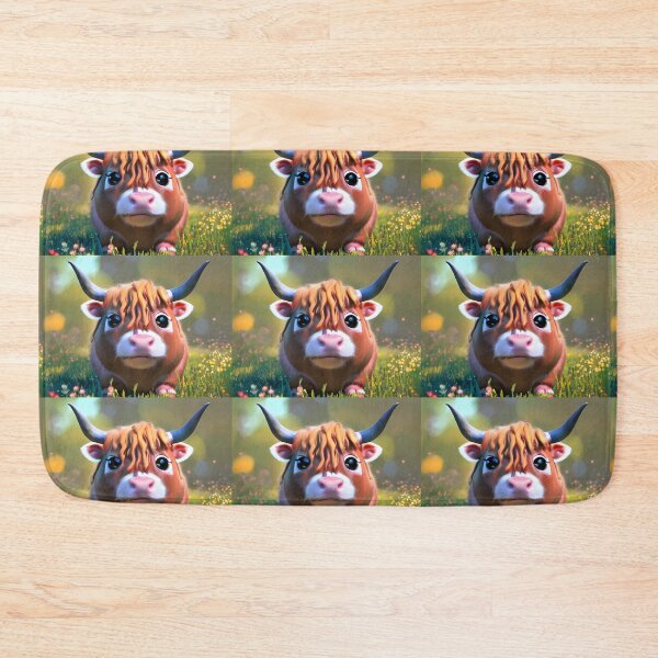 Item preview, Fergus the Highland Cow designed and sold by Rotten-Prints.