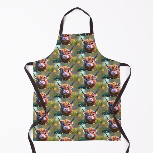 Item preview, Fergus the Highland Cow designed and sold by Rotten-Prints.
