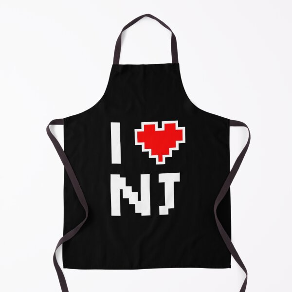Item preview, I Love New Jersey - Pixel heart for New Jerseyan gamer designed and sold by abowersock.